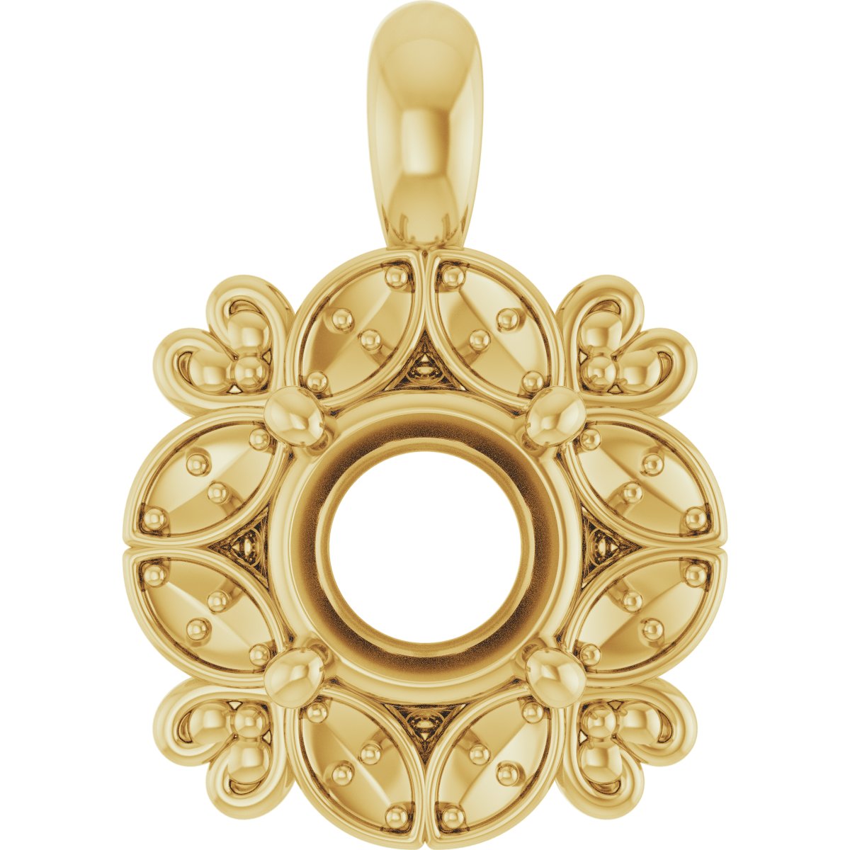 Halo-Style Pendant