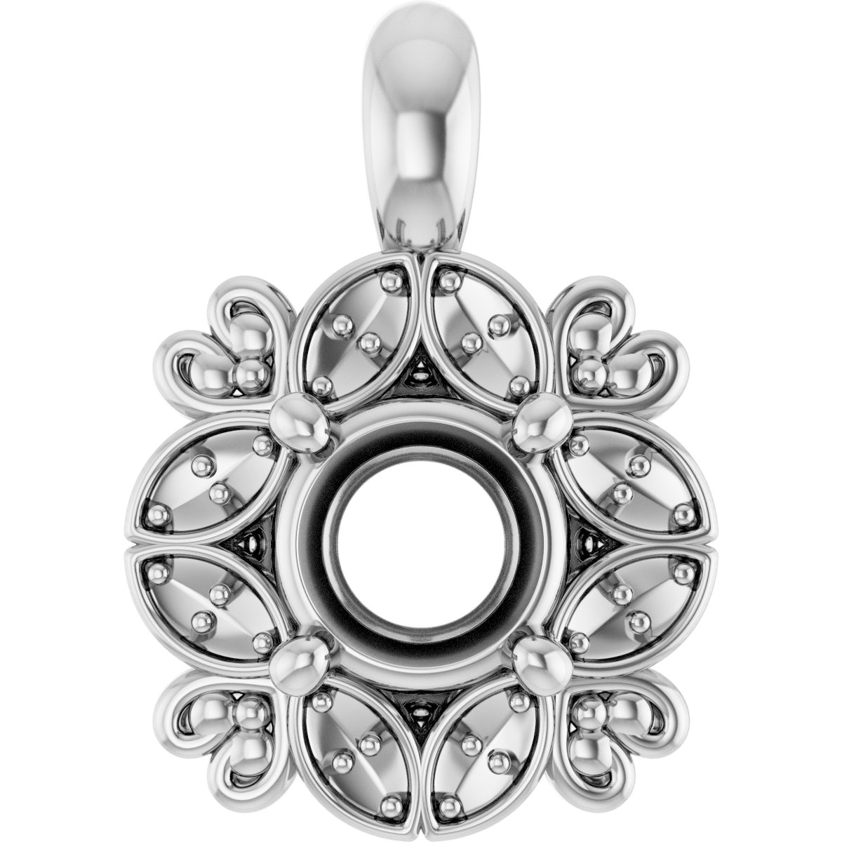 Halo-Style Pendant