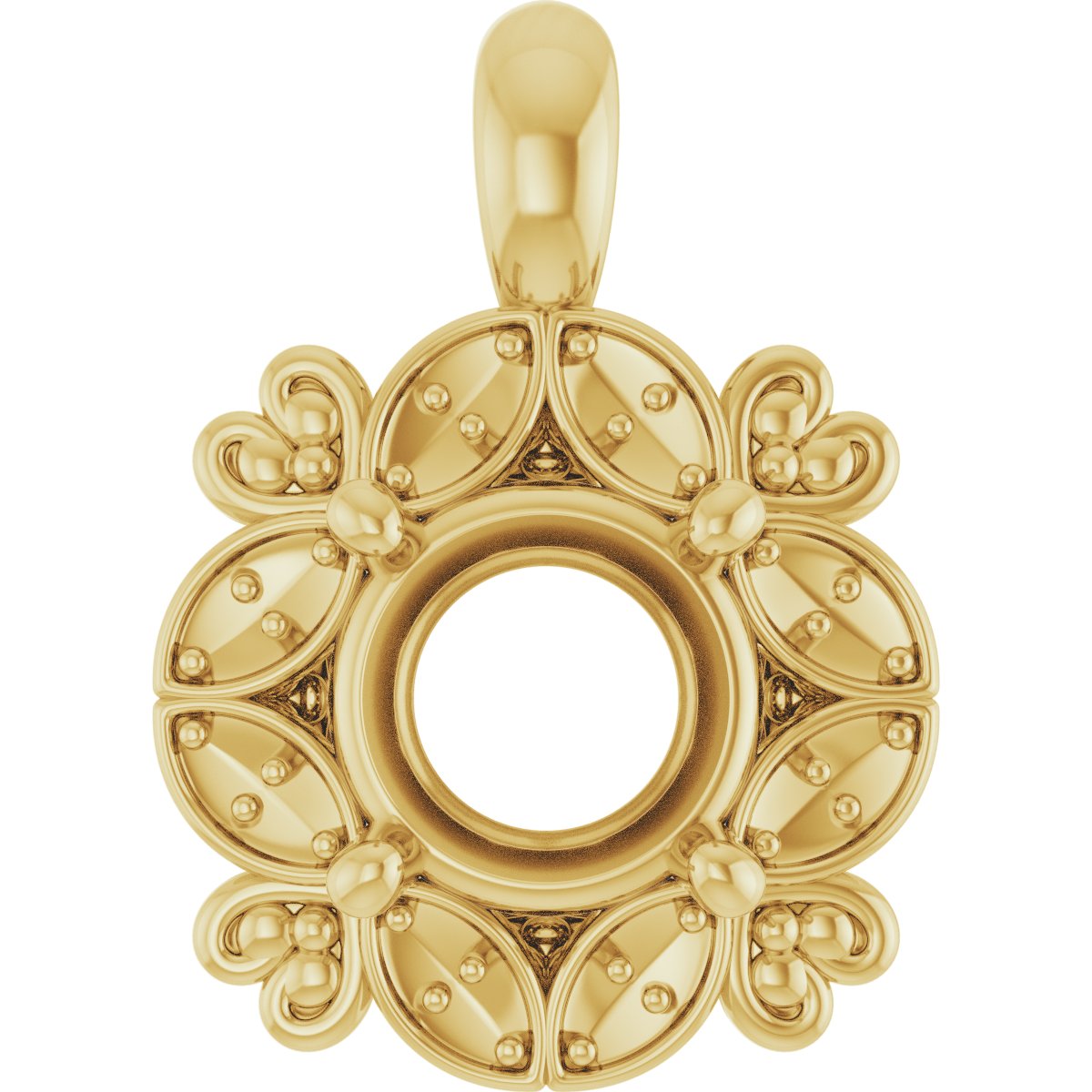 Halo-Style Pendant