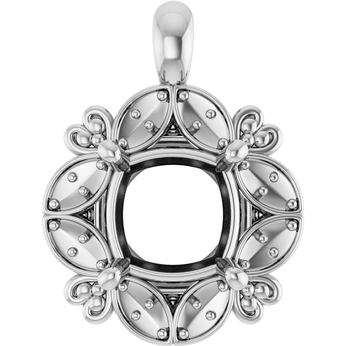 Halo-Style Pendant
