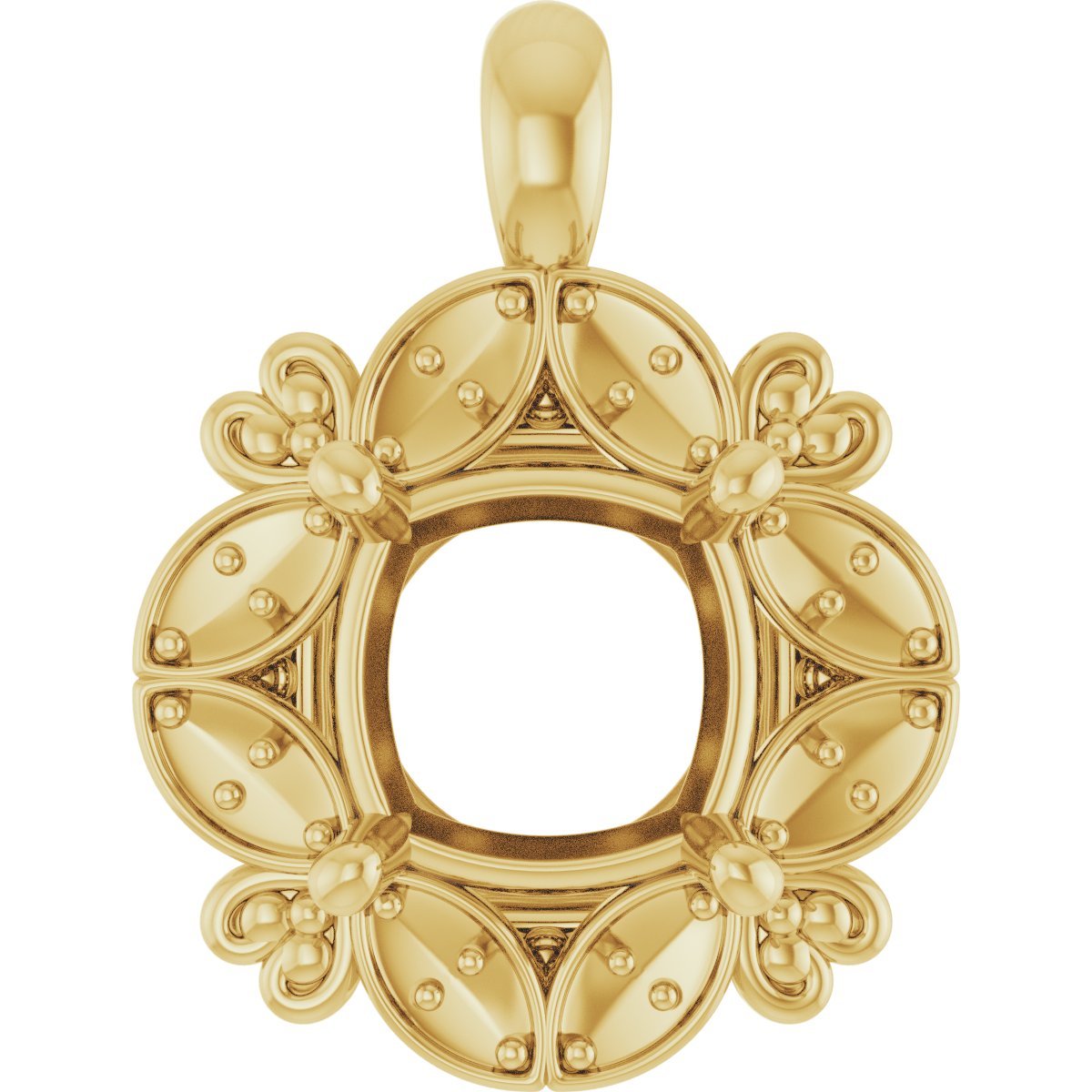 Halo-Style Pendant