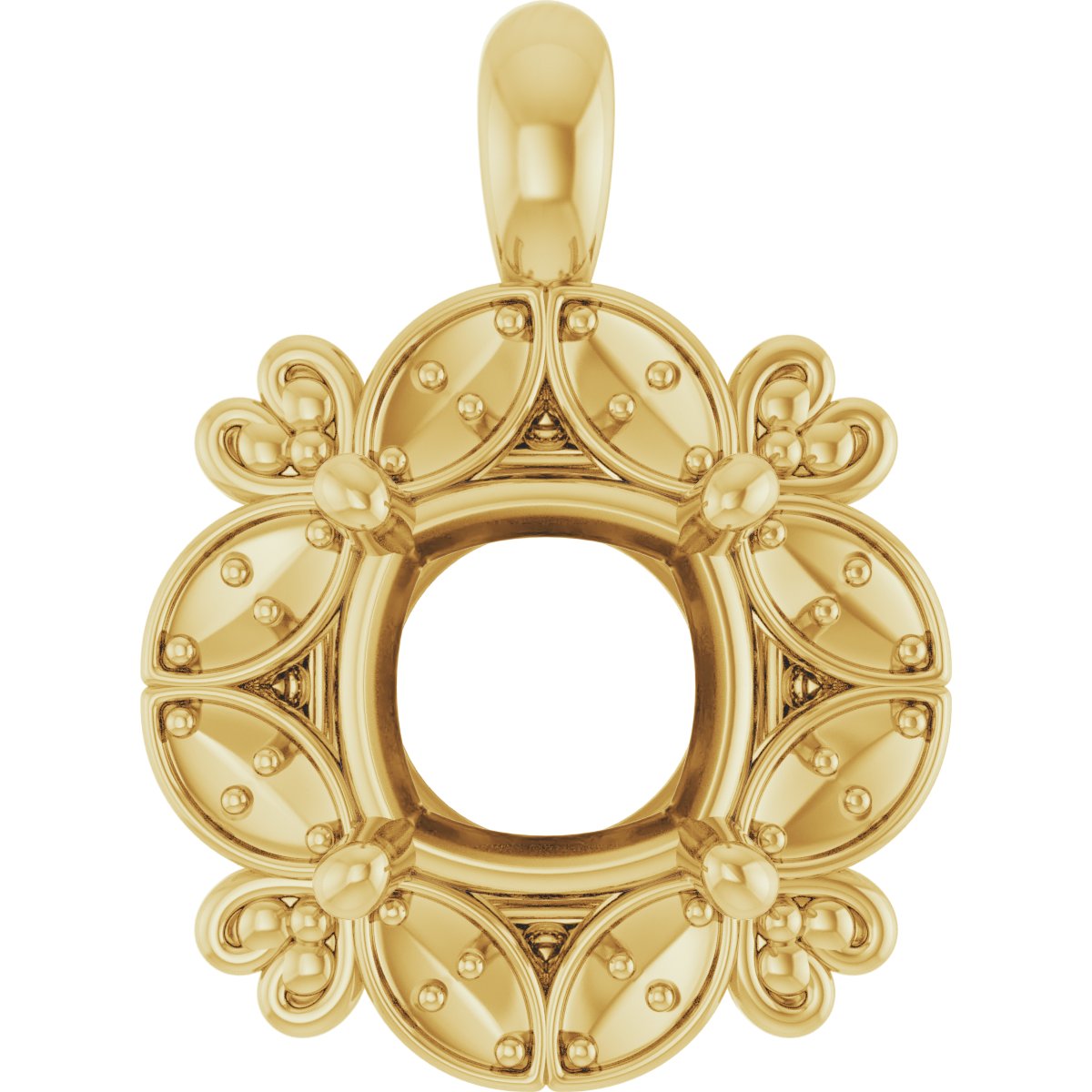 Halo-Style Pendant