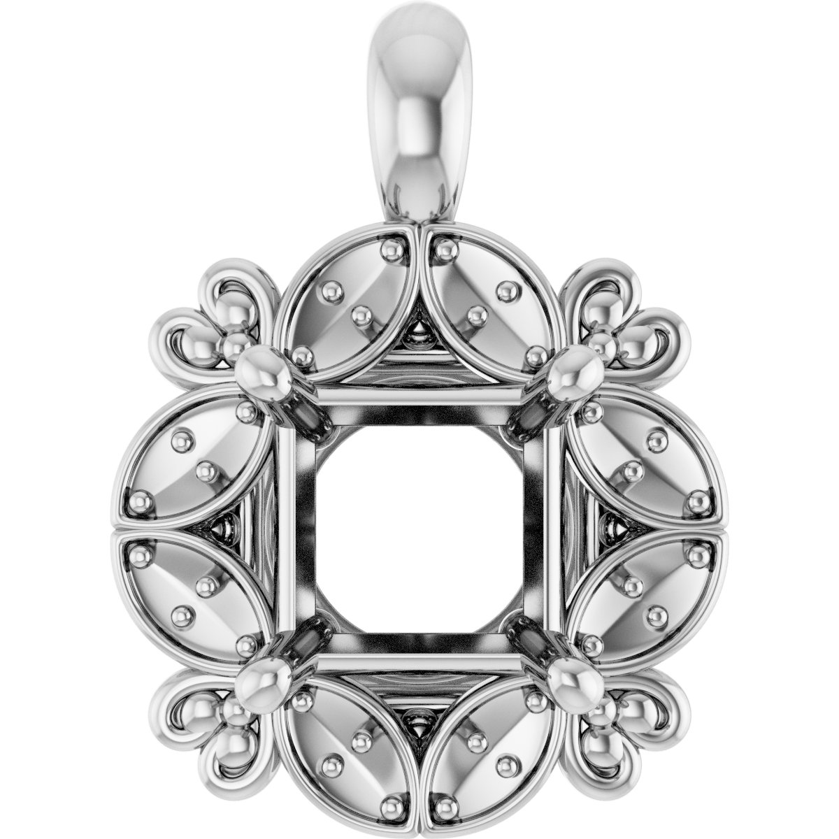 Halo-Style Pendant