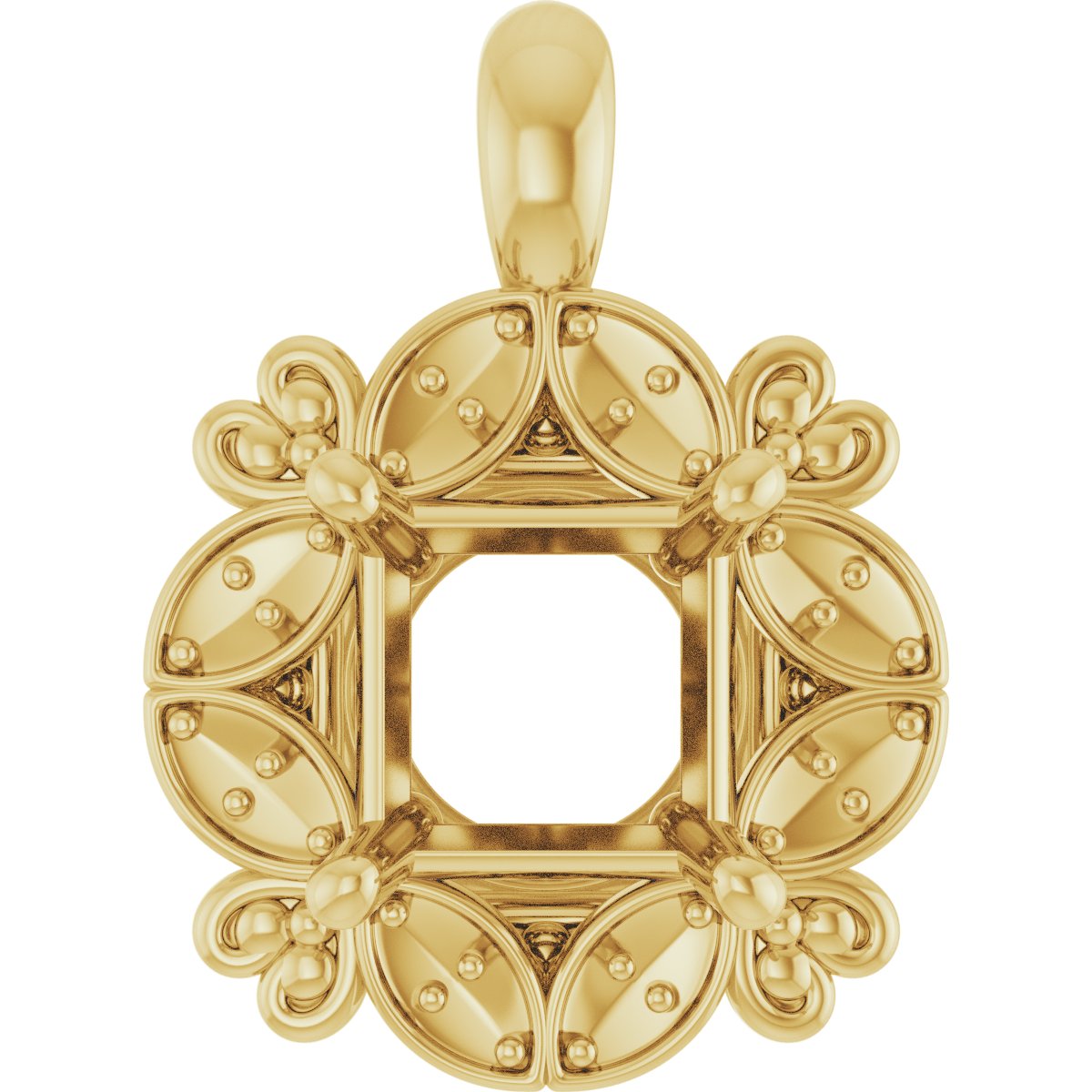 Halo-Style Pendant