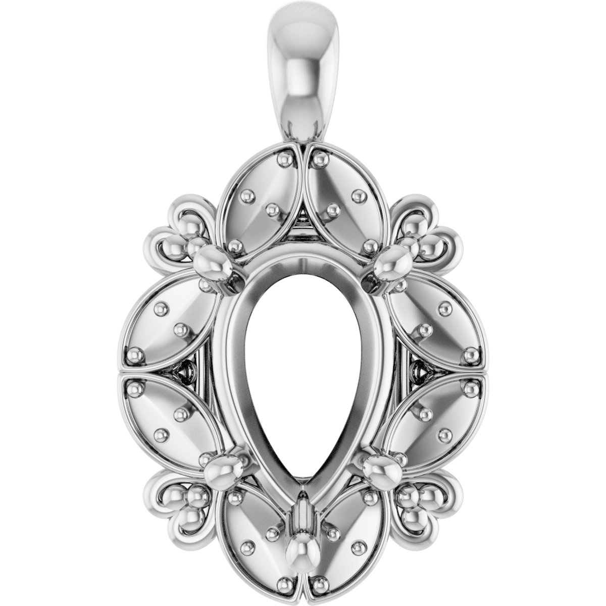 Halo-Style Pendant
