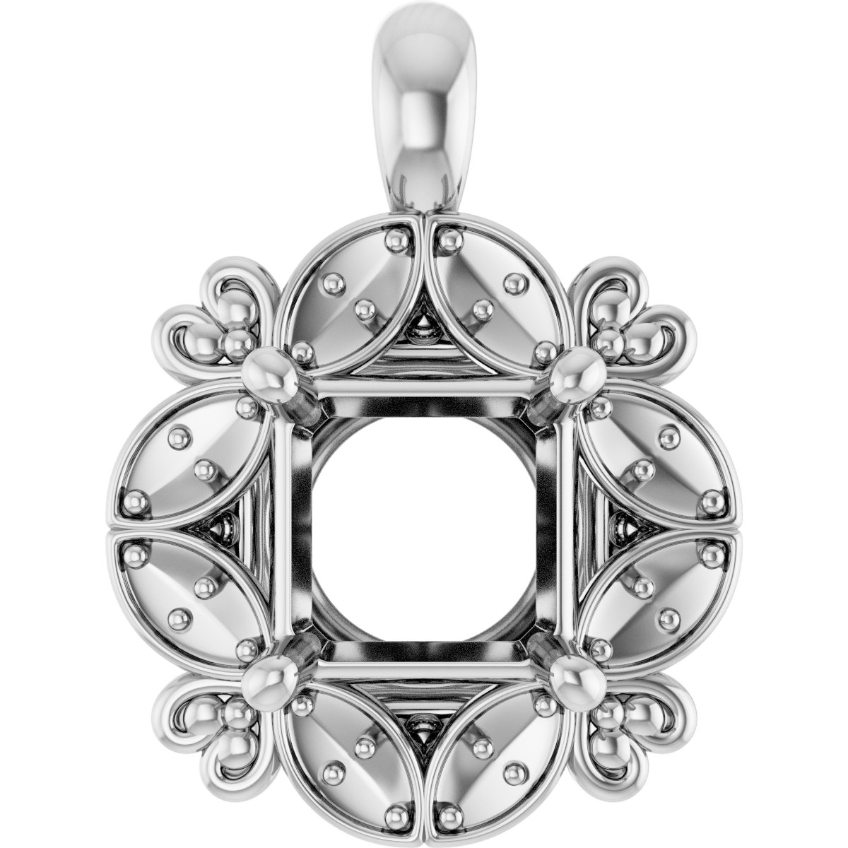 Halo-Style Pendant