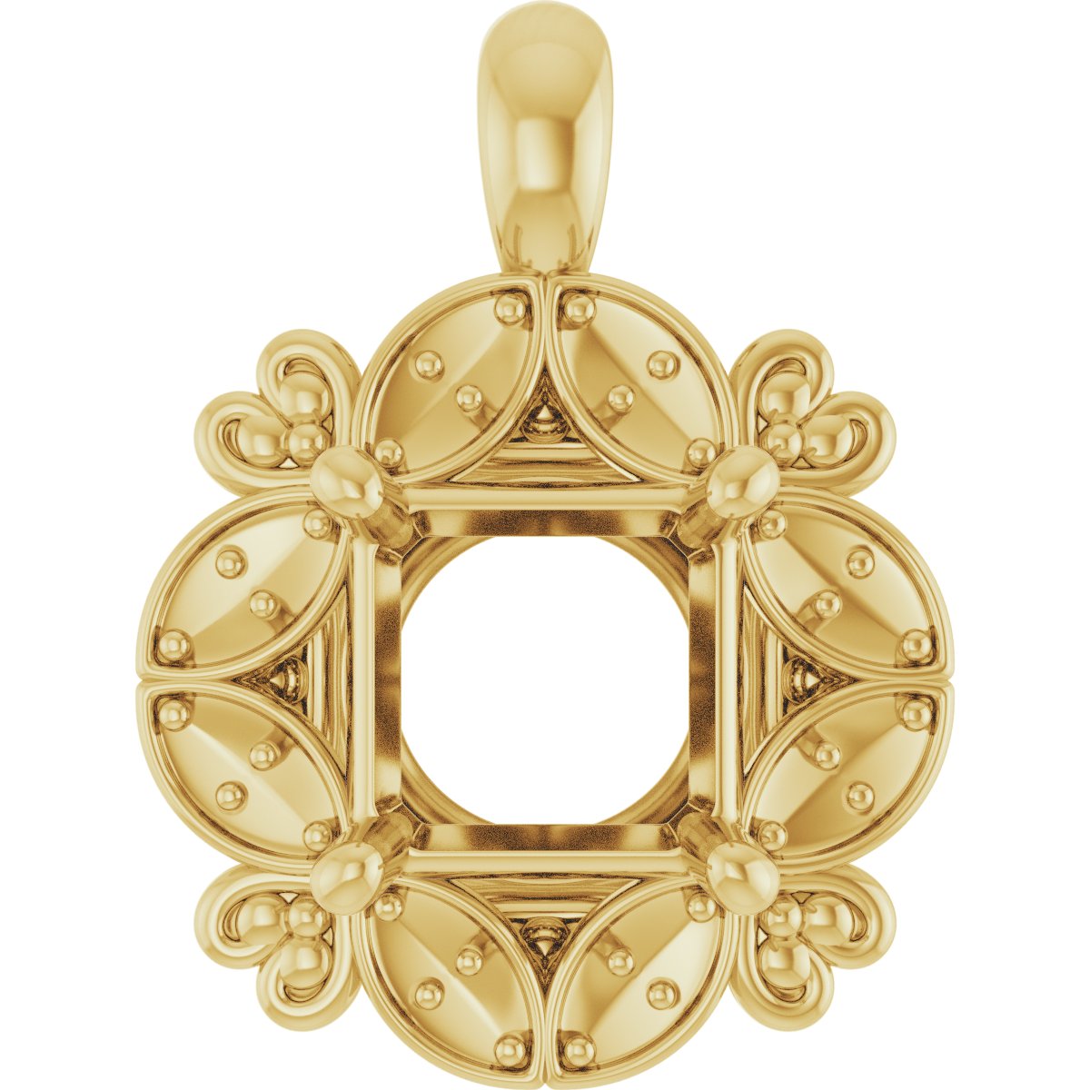 Halo-Style Pendant