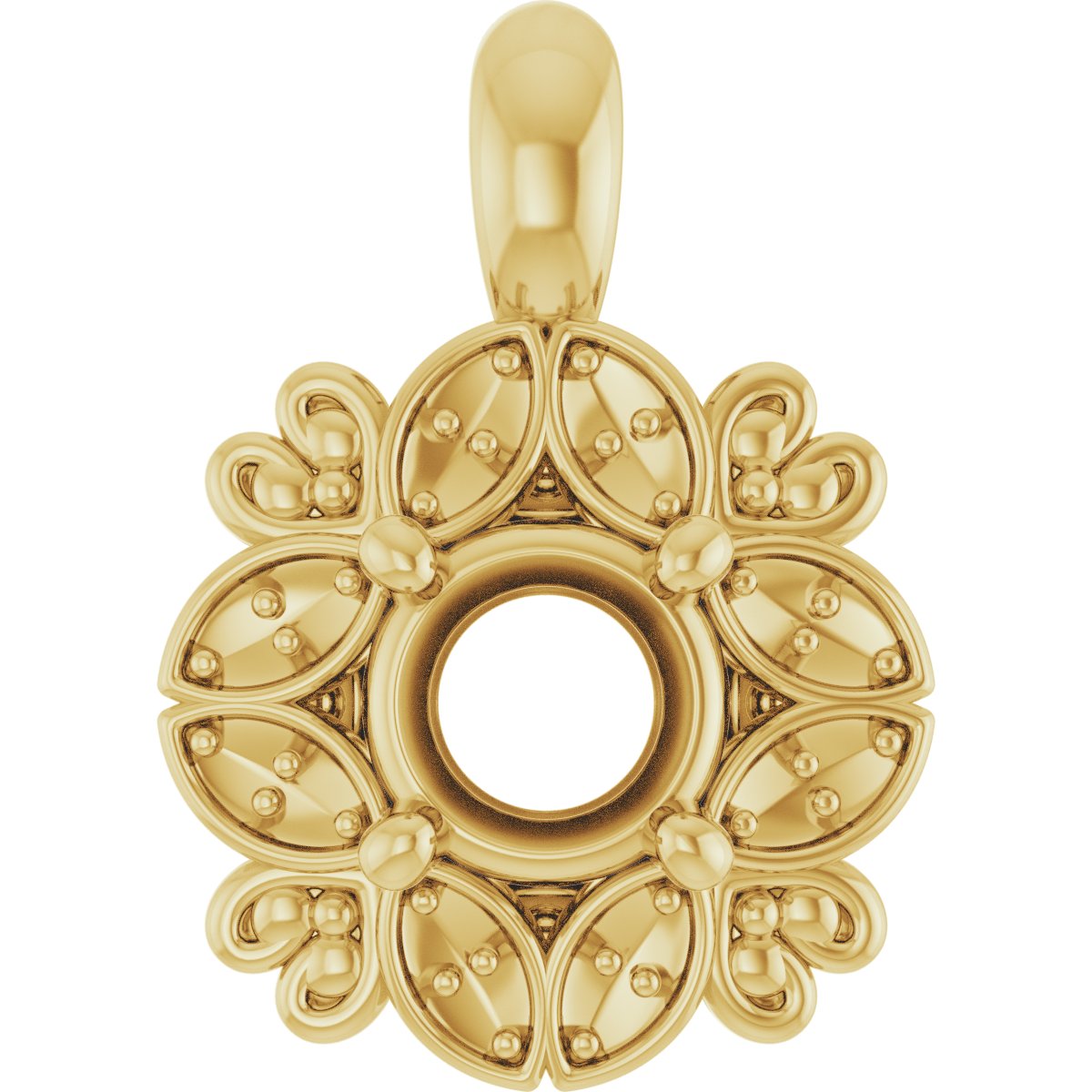 Halo-Style Pendant