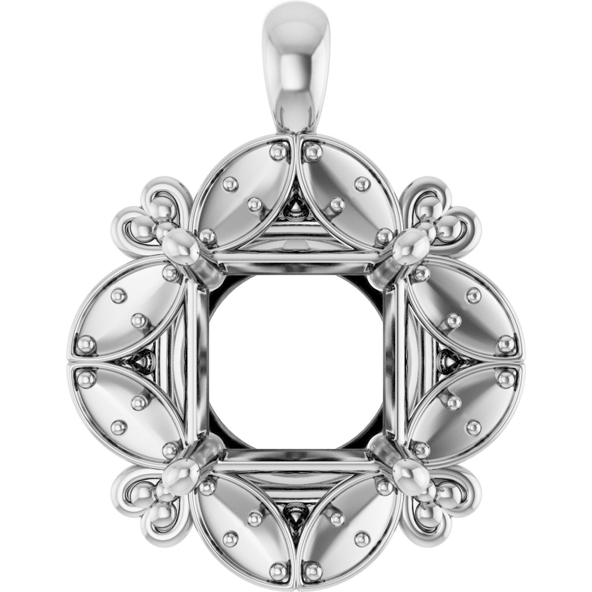 Halo-Style Pendant