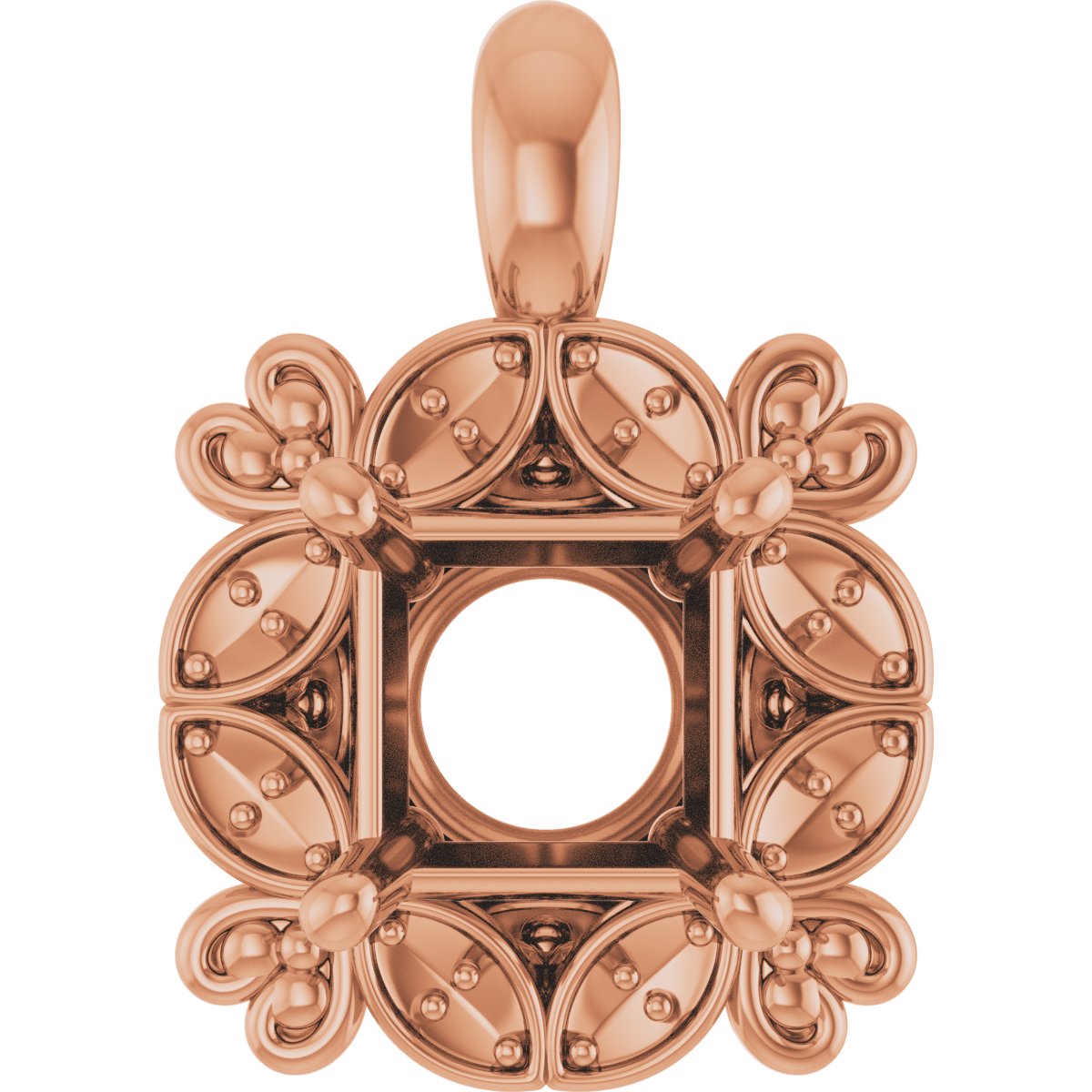 Halo-Style Pendant