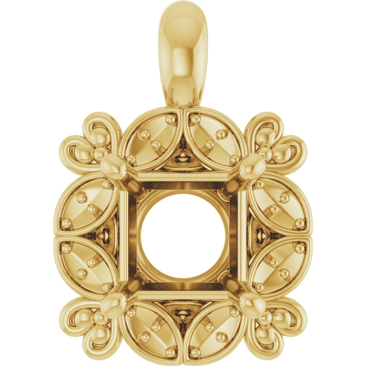 Halo-Style Pendant
