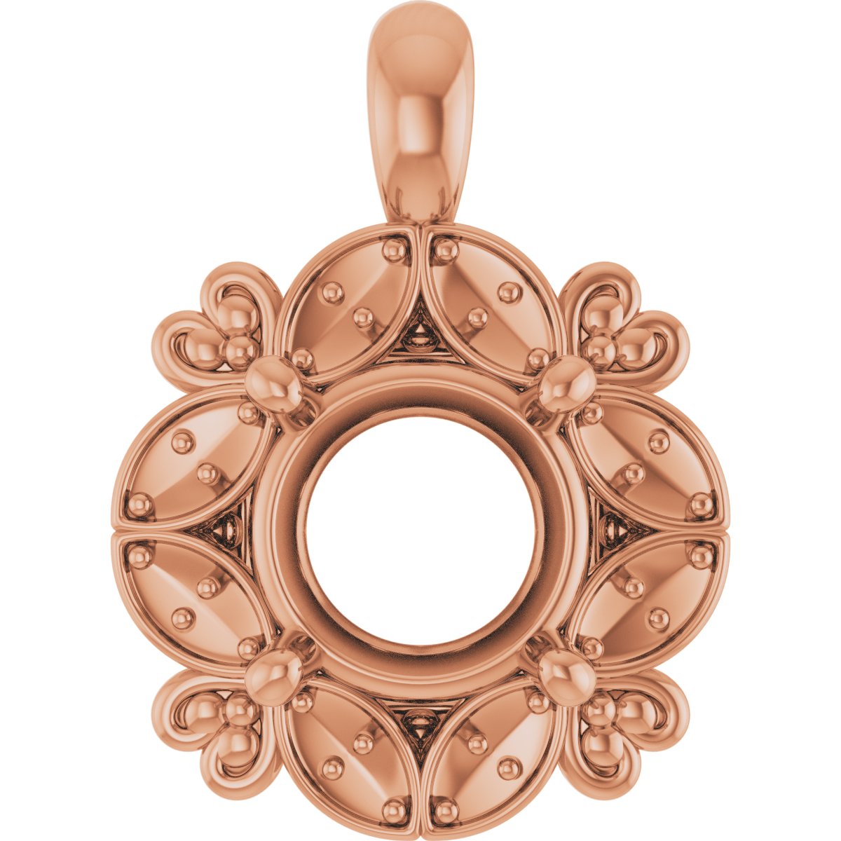 Halo-Style Pendant