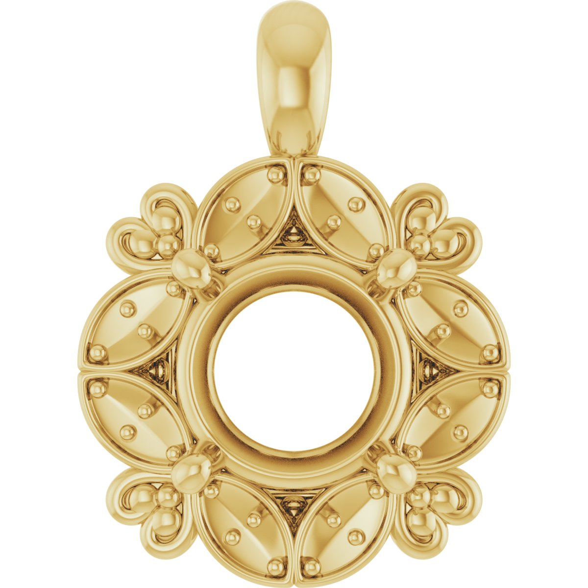 Halo-Style Pendant