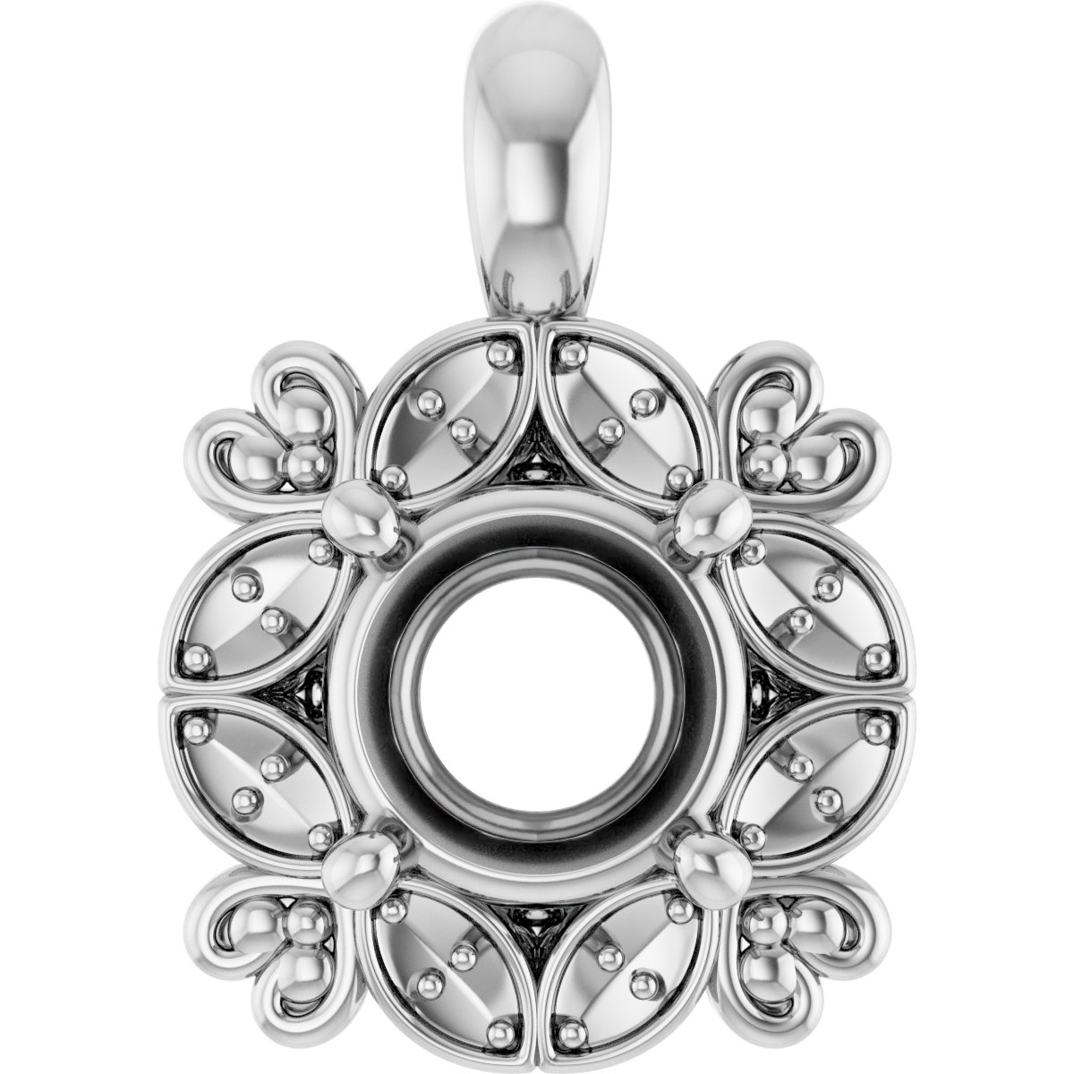 Halo-Style Pendant