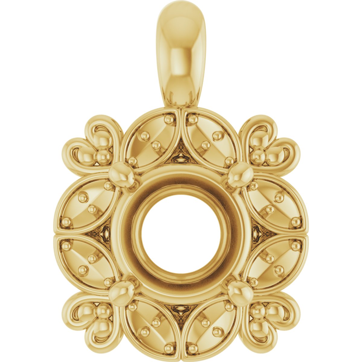 Halo-Style Pendant