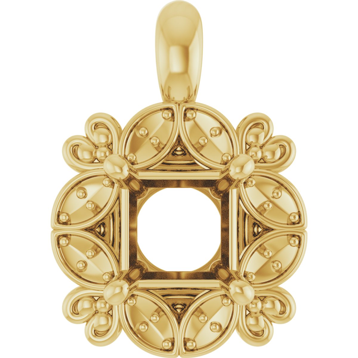 Halo-Style Pendant