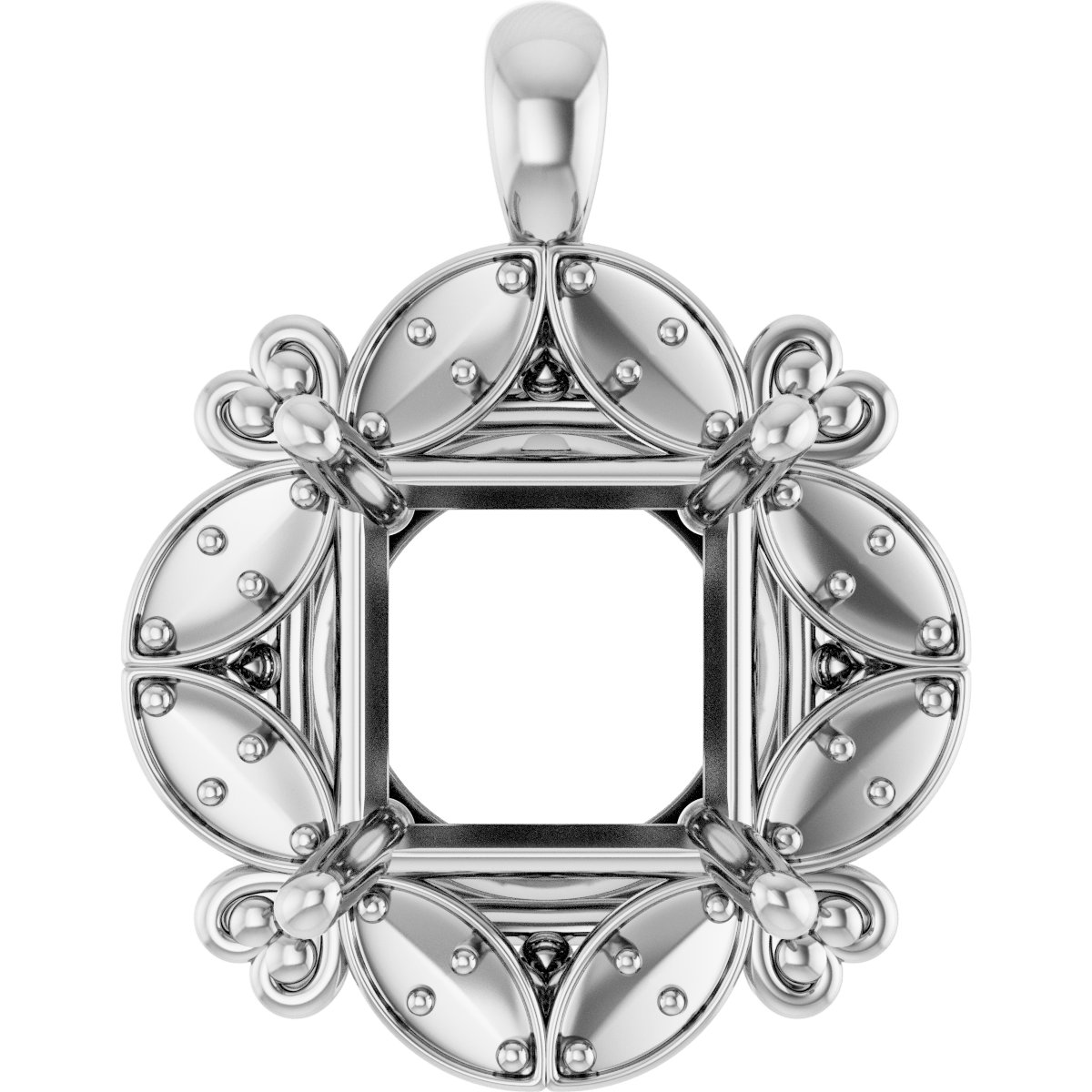 Halo-Style Pendant