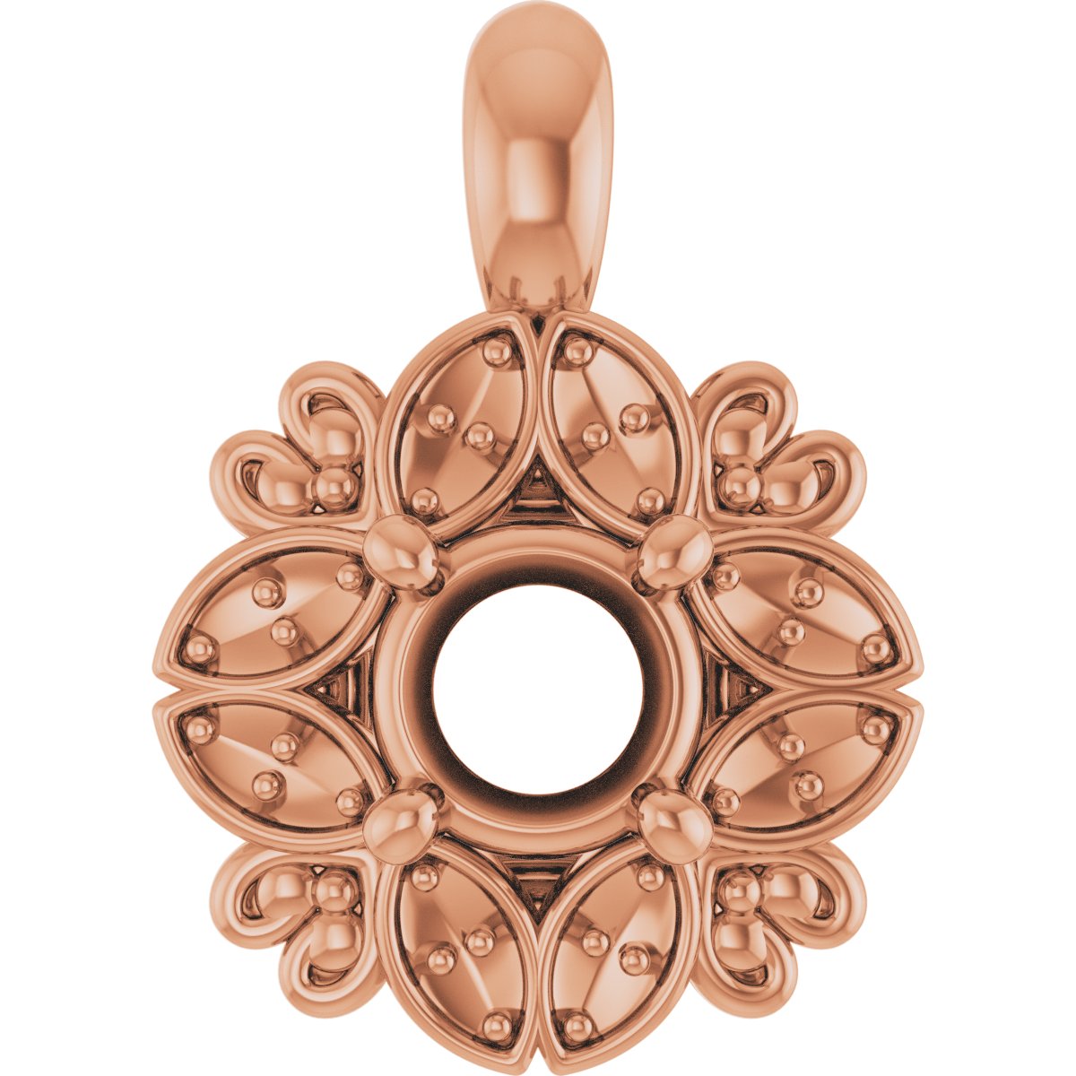 Halo-Style Pendant