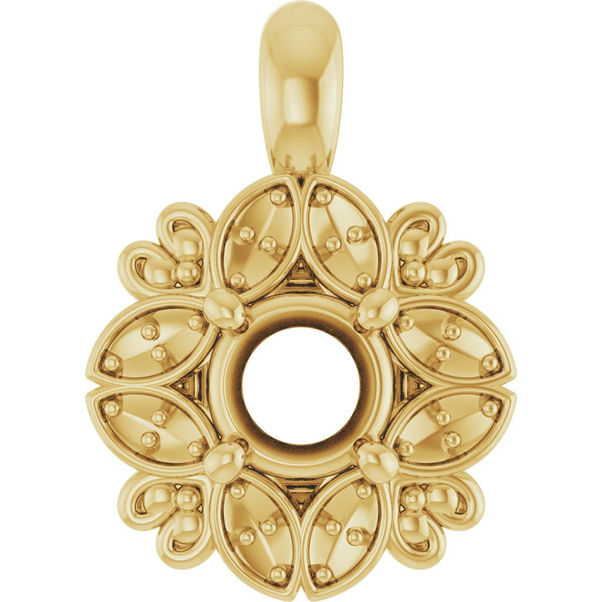 Halo-Style Pendant