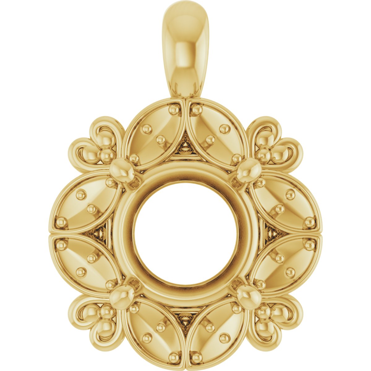 Halo-Style Pendant