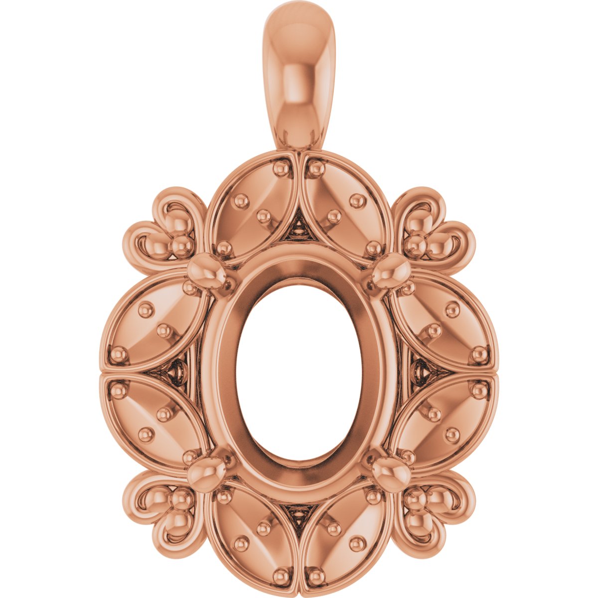 Halo-Style Pendant