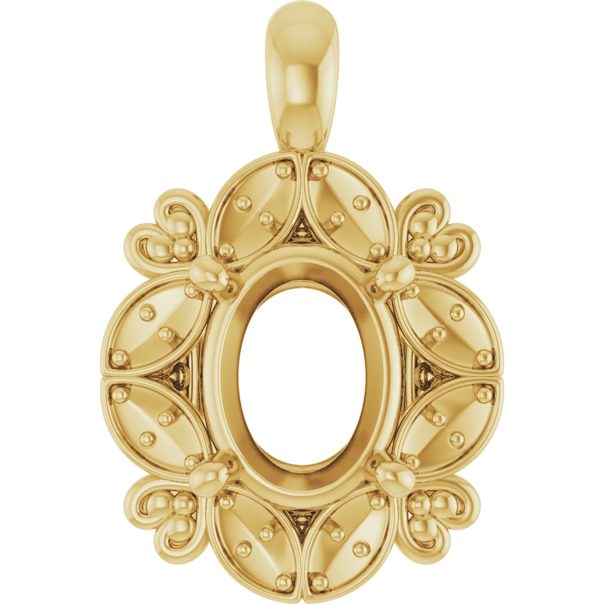 Halo-Style Pendant