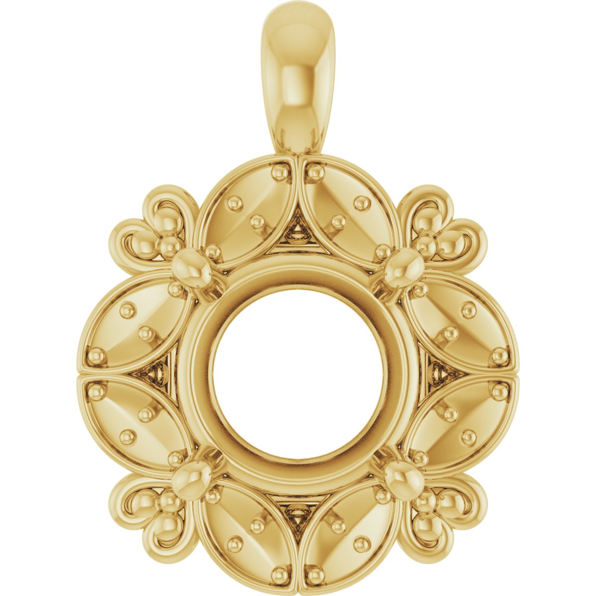 Halo-Style Pendant