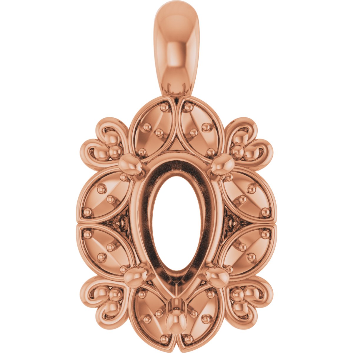 Halo-Style Pendant