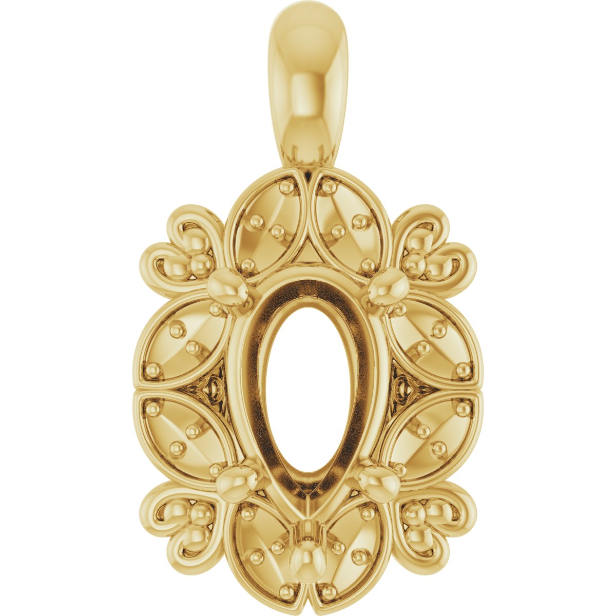 Halo-Style Pendant