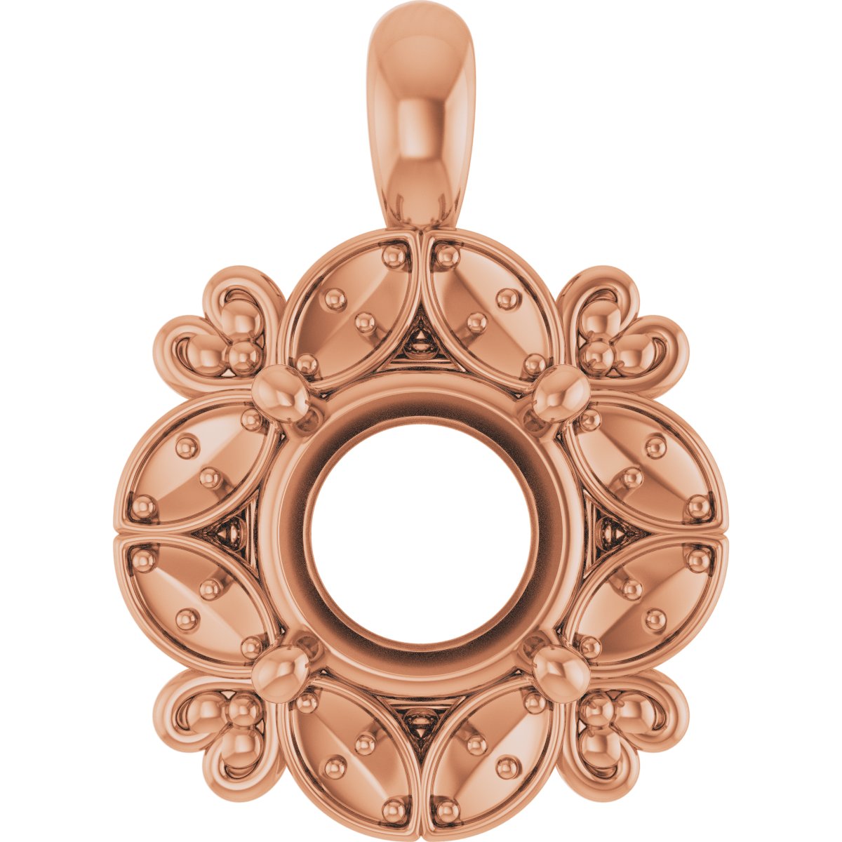 Halo-Style Pendant