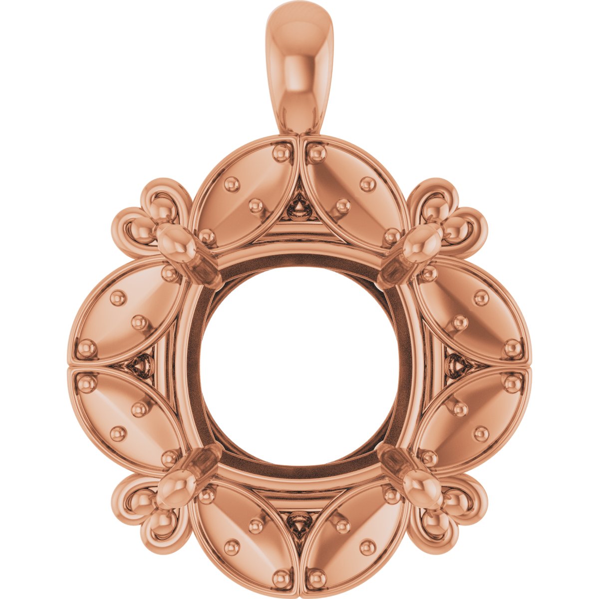 Halo-Style Pendant