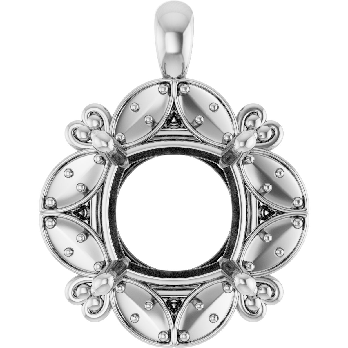 Halo-Style Pendant