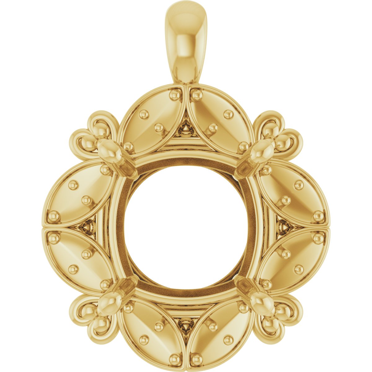 Halo-Style Pendant