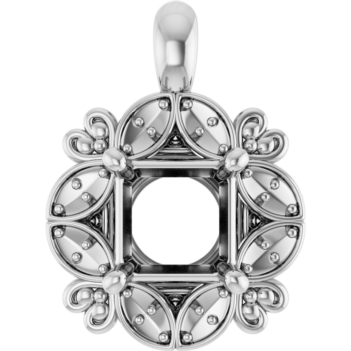 Halo-Style Pendant