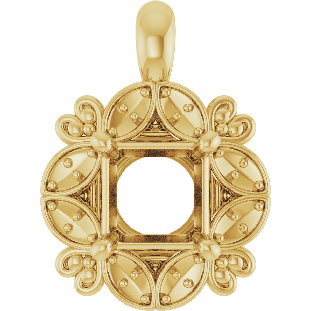 Halo-Style Pendant