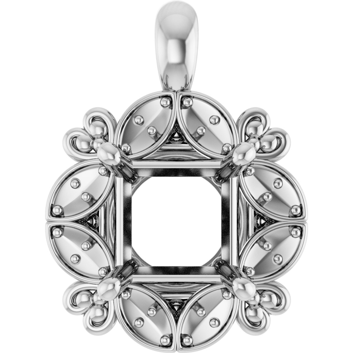 Halo-Style Pendant