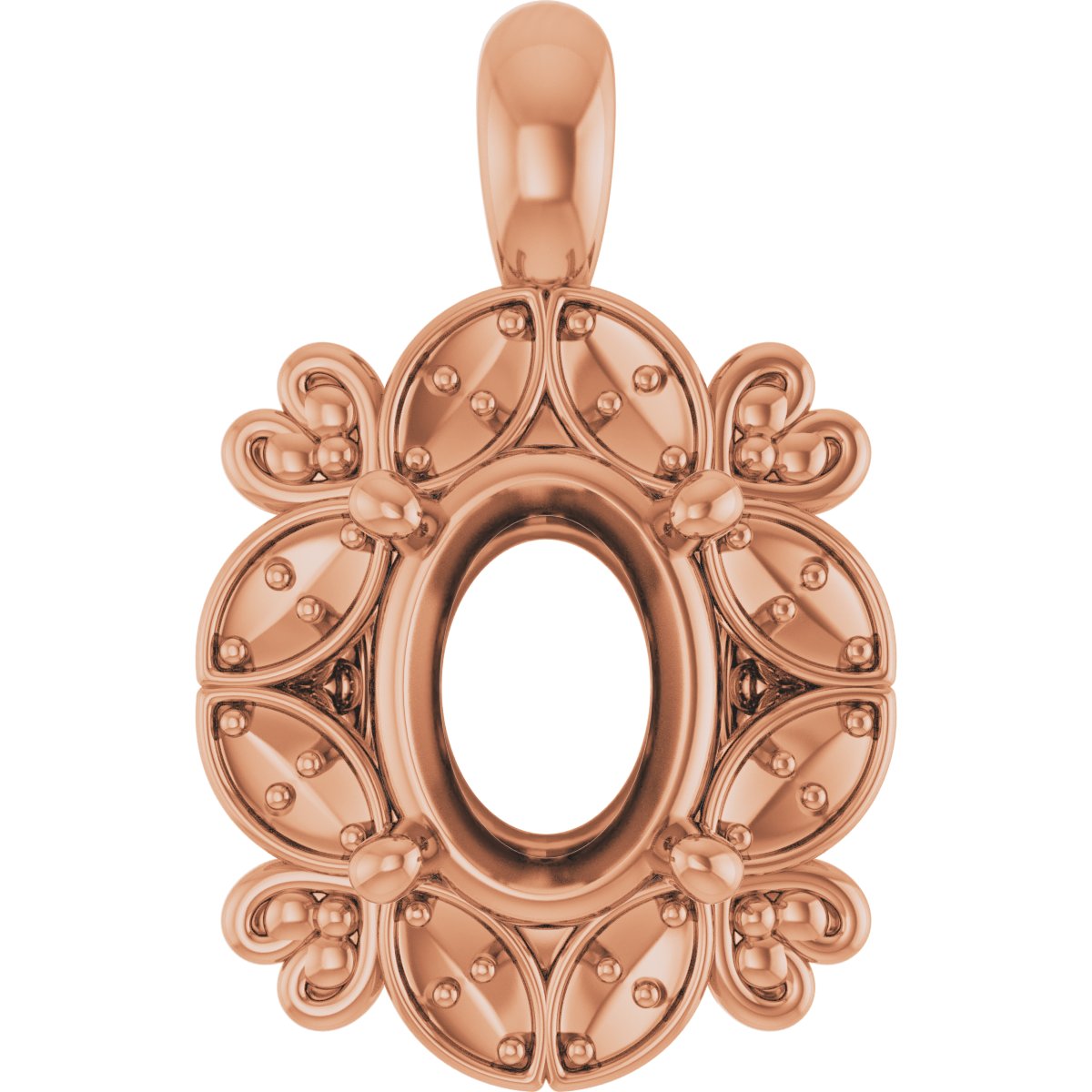 Halo-Style Pendant