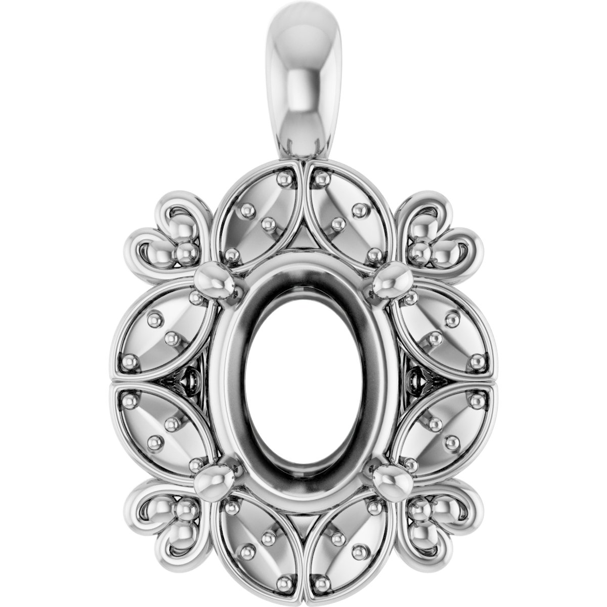 Halo-Style Pendant