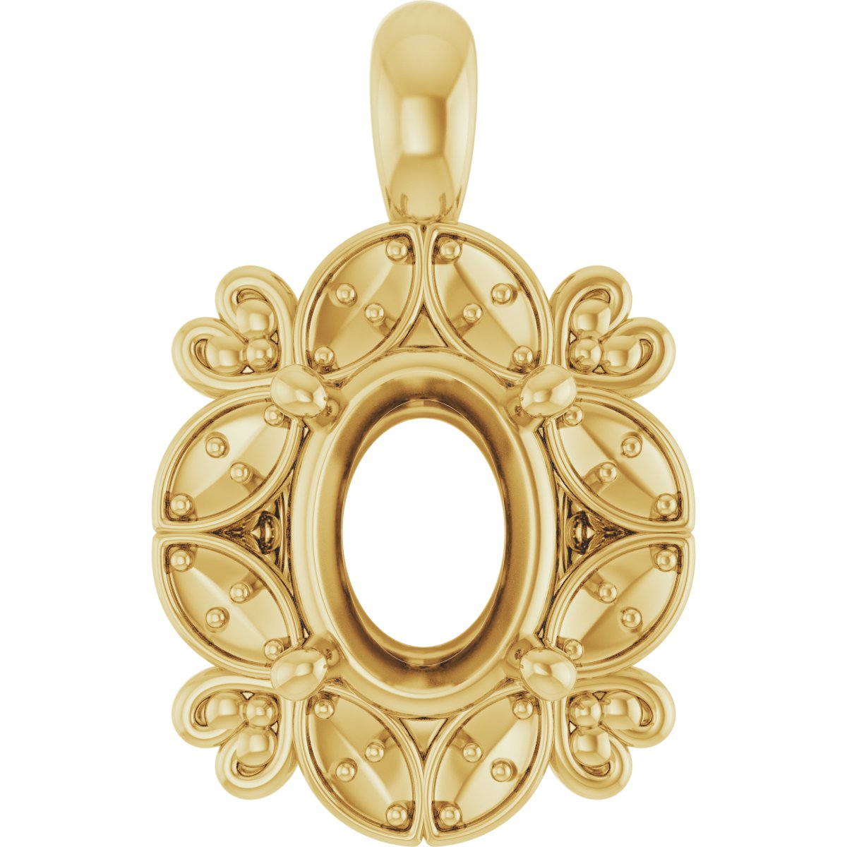 Halo-Style Pendant