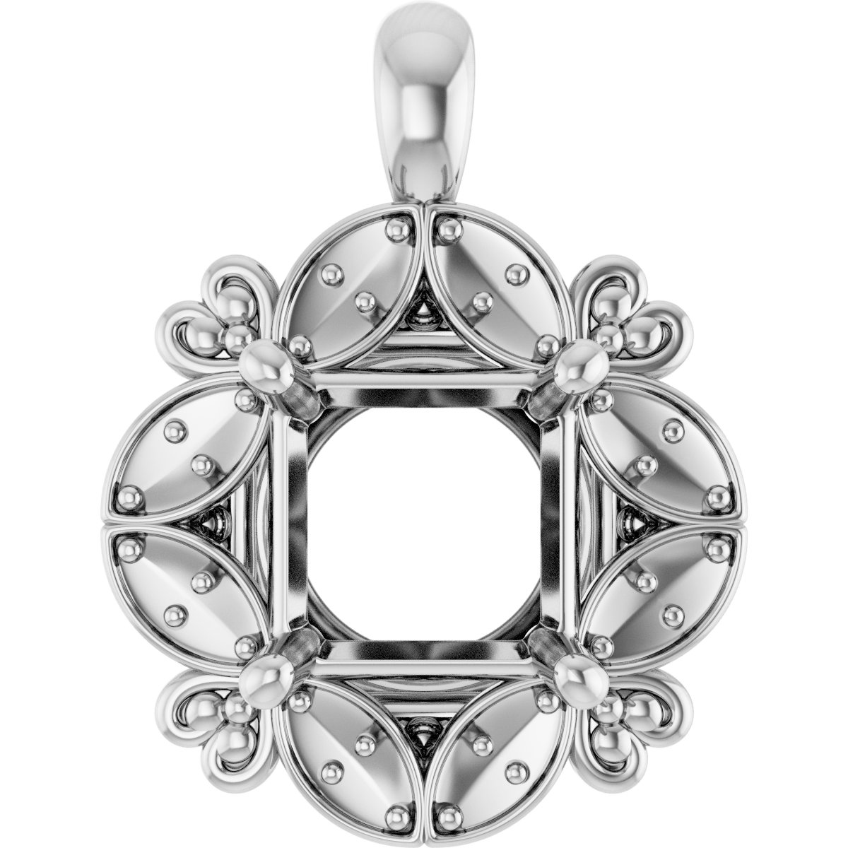 Halo-Style Pendant