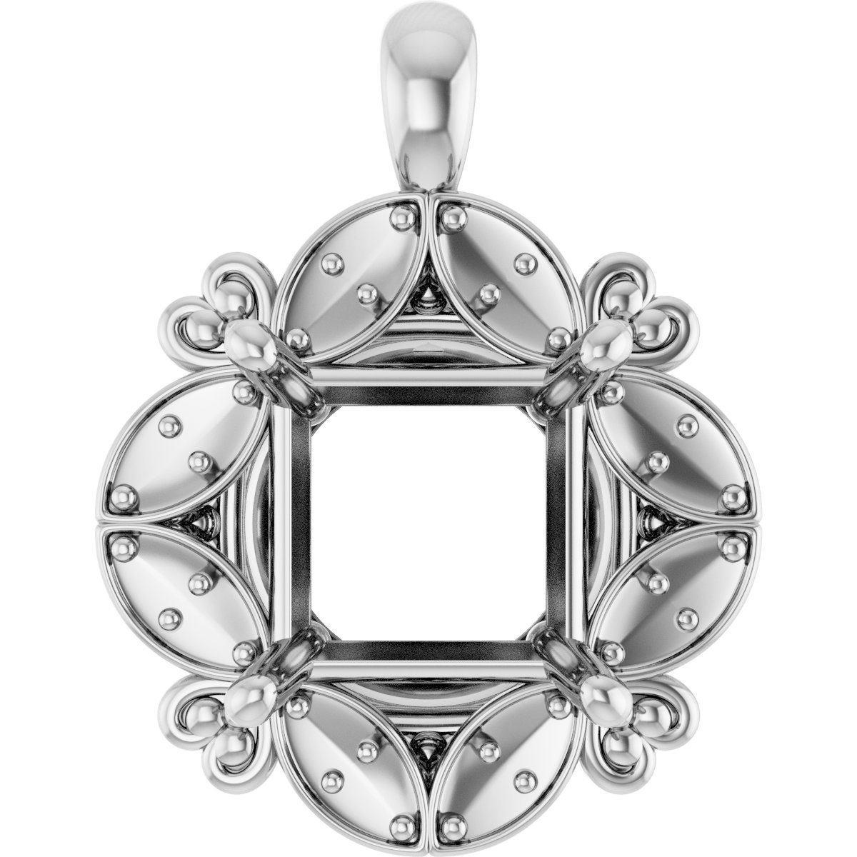 Halo-Style Pendant