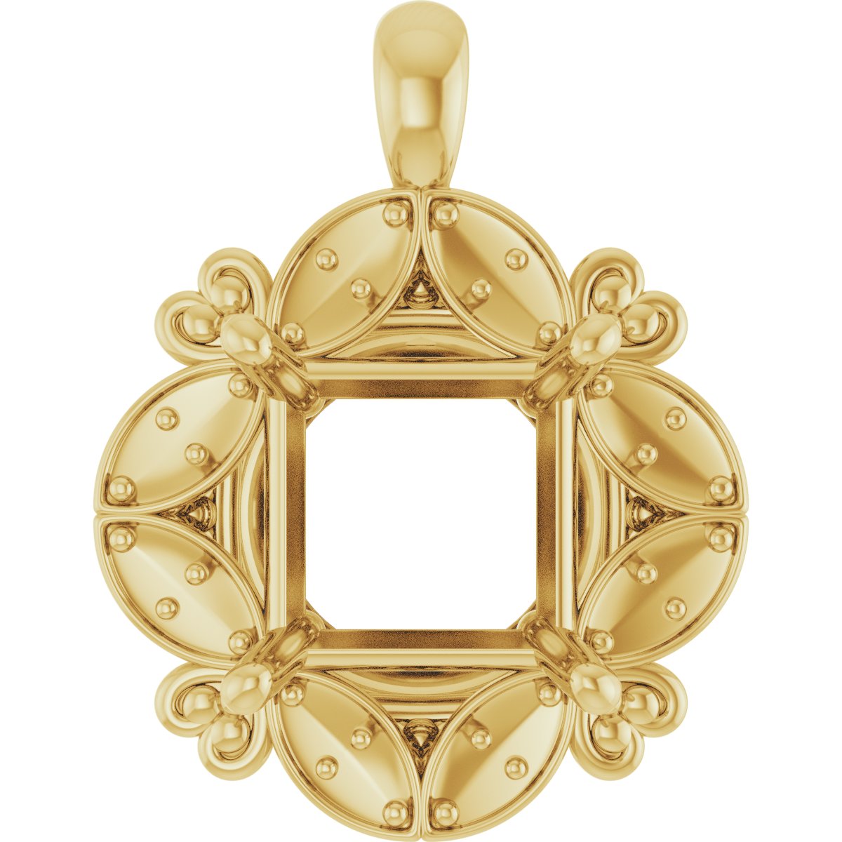 Halo-Style Pendant