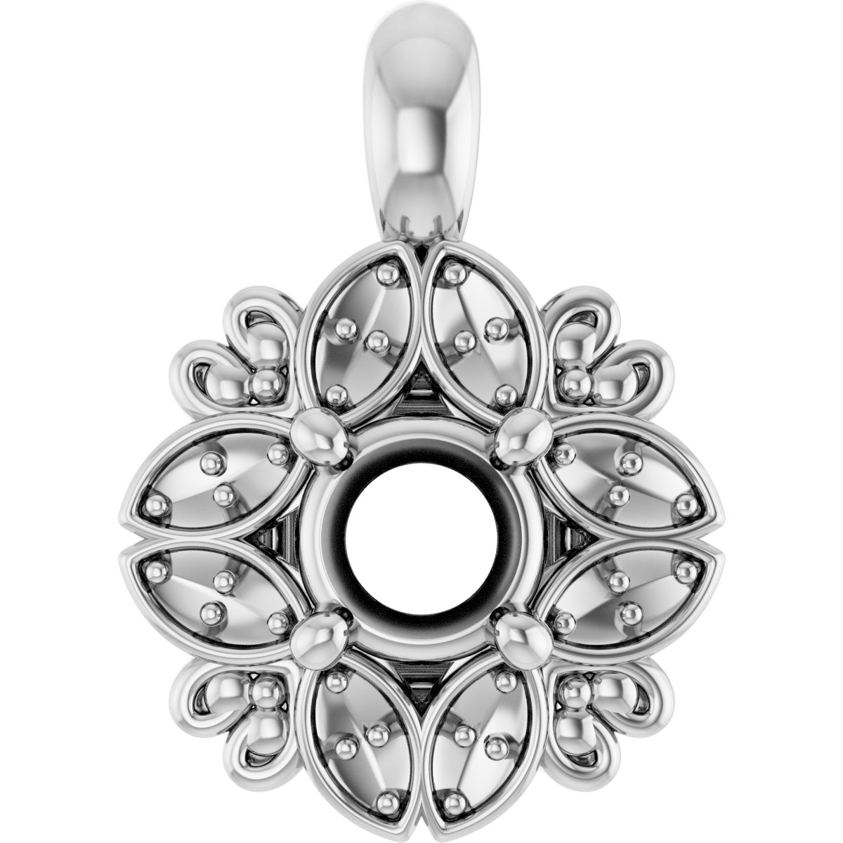Halo-Style Pendant