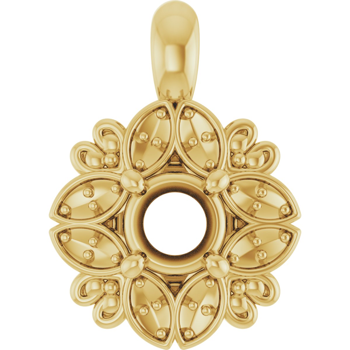 Halo-Style Pendant