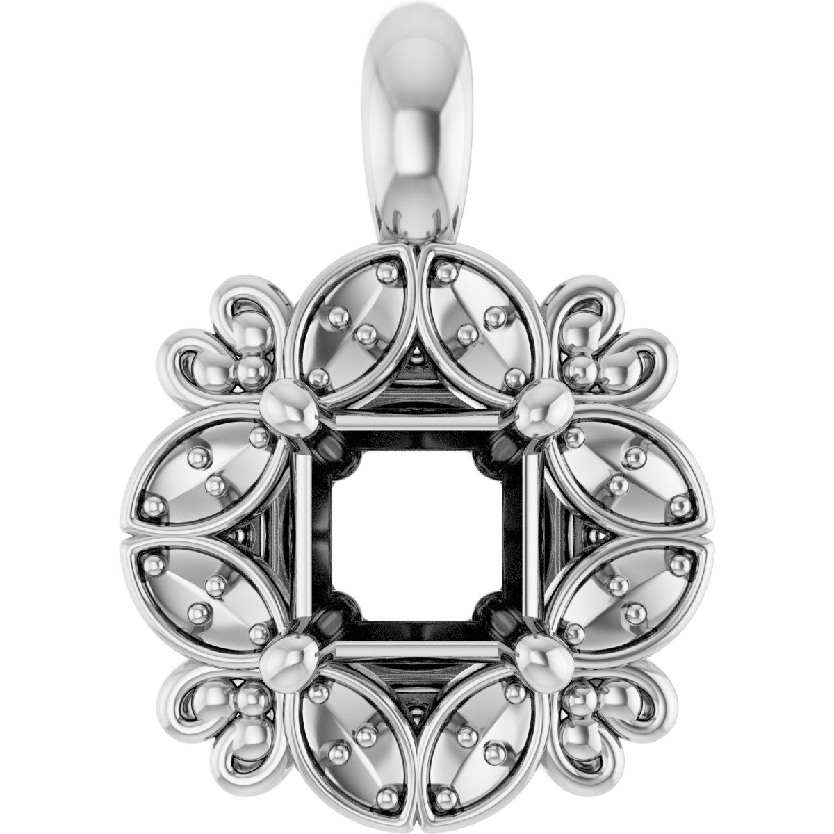 Halo-Style Pendant