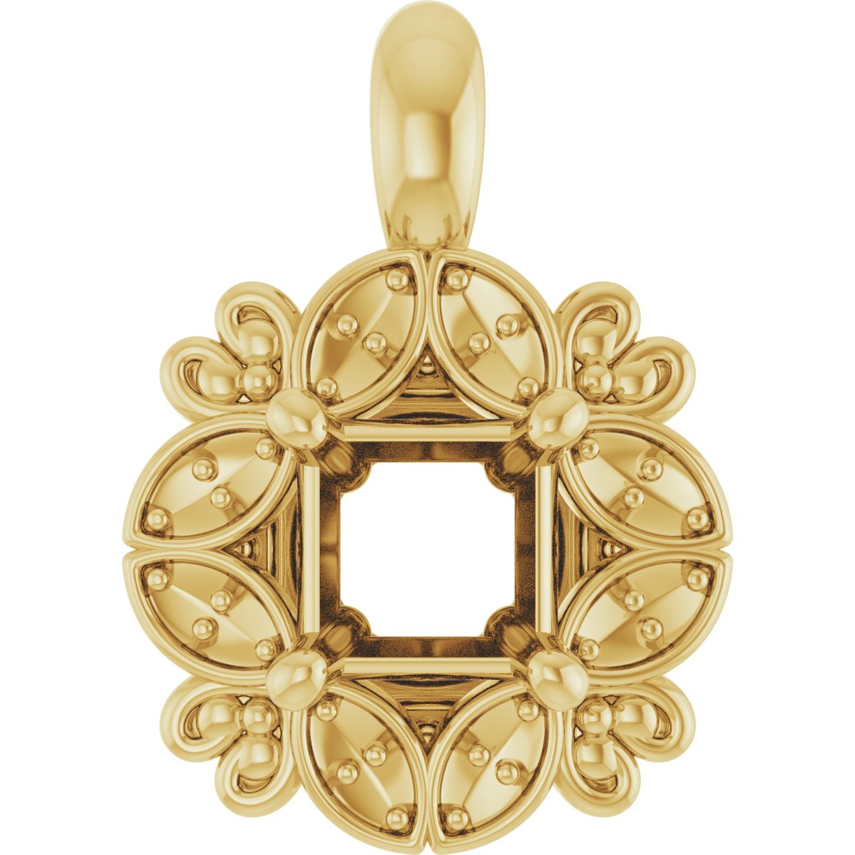Halo-Style Pendant