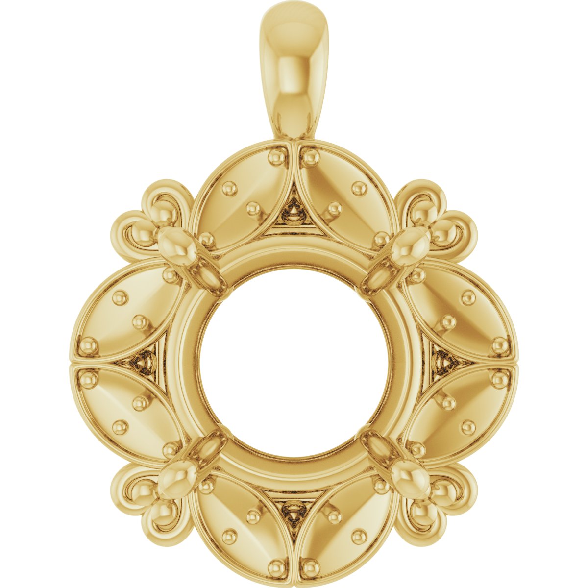 Halo-Style Pendant