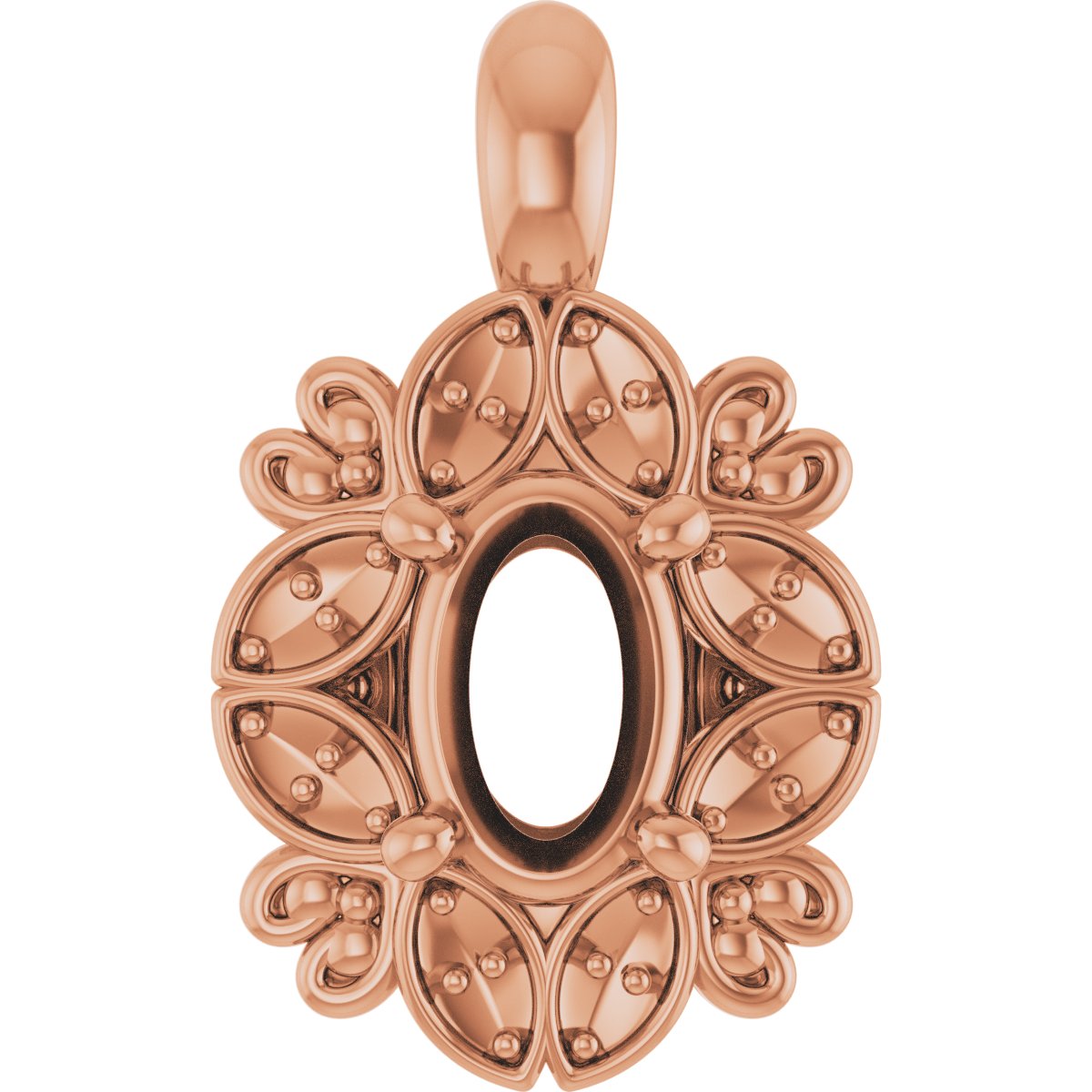 Halo-Style Pendant