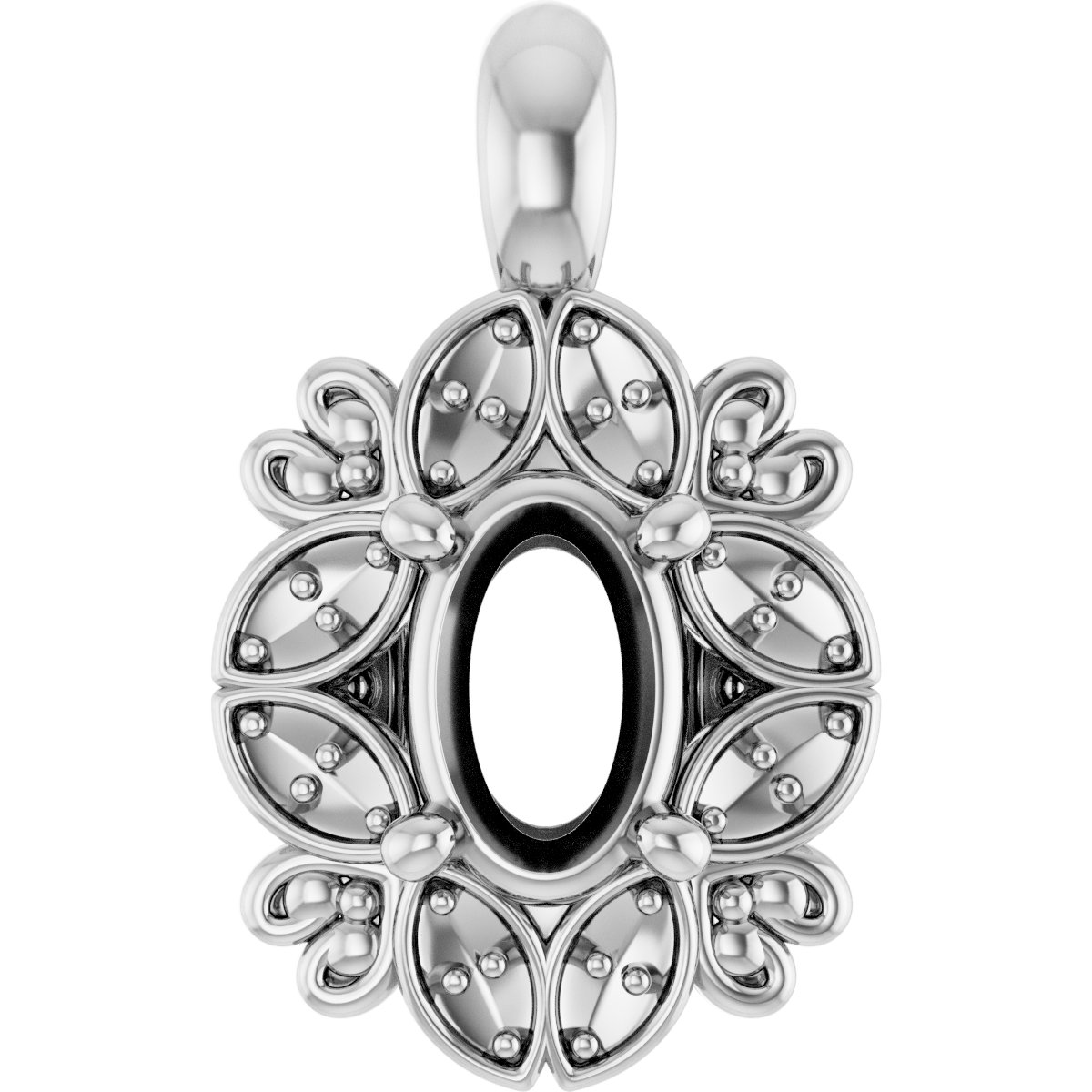Halo-Style Pendant