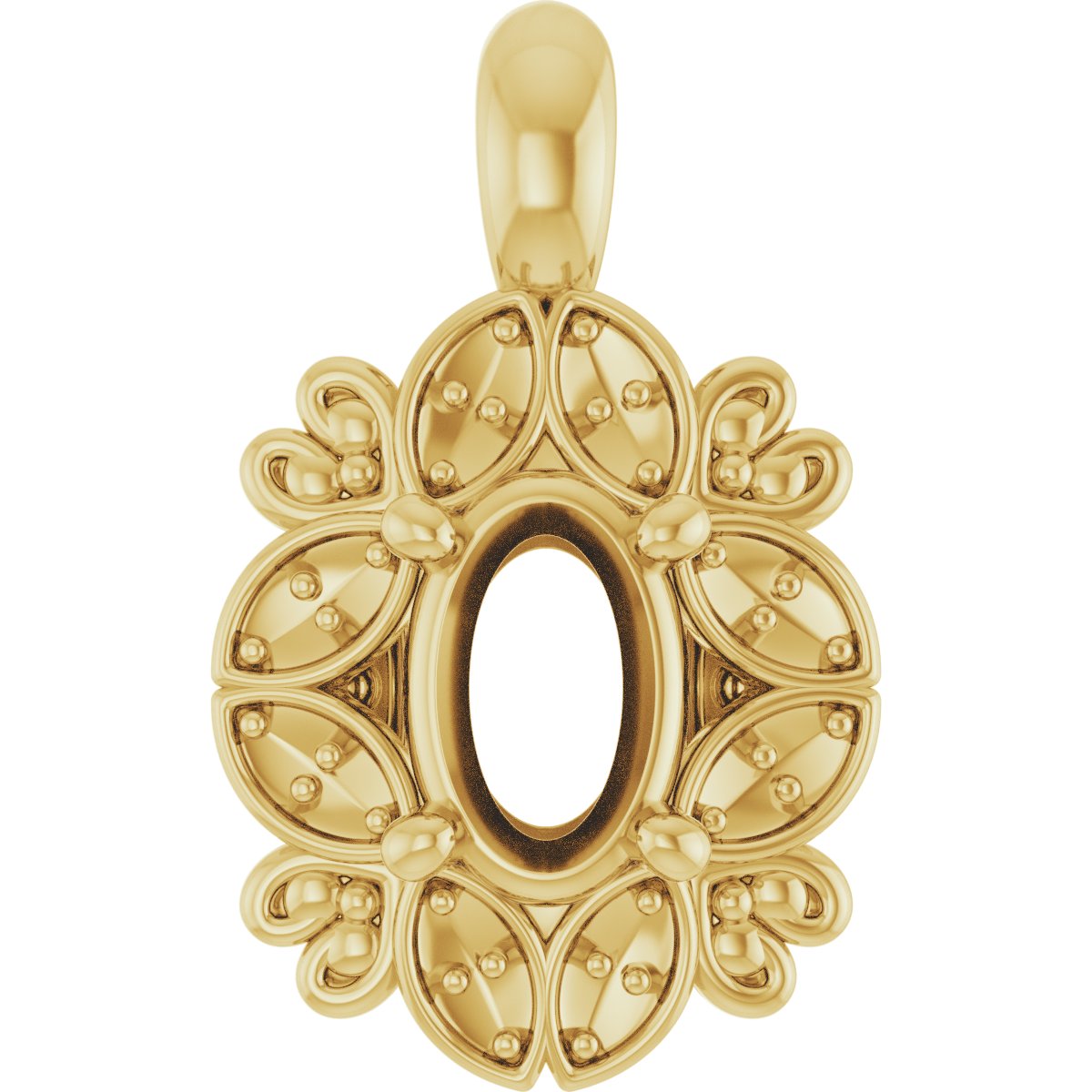 Halo-Style Pendant